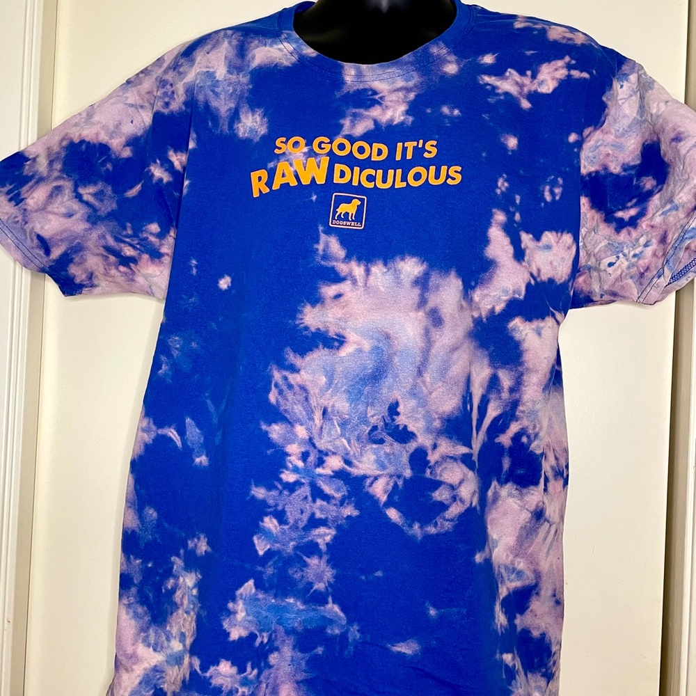 Funny dog saying bleached t-shirt